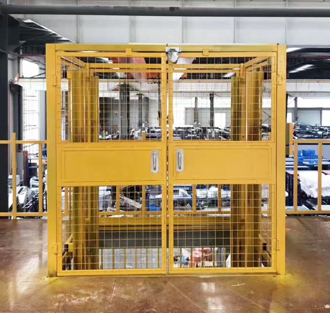 内江智能导轨式升降机亮相